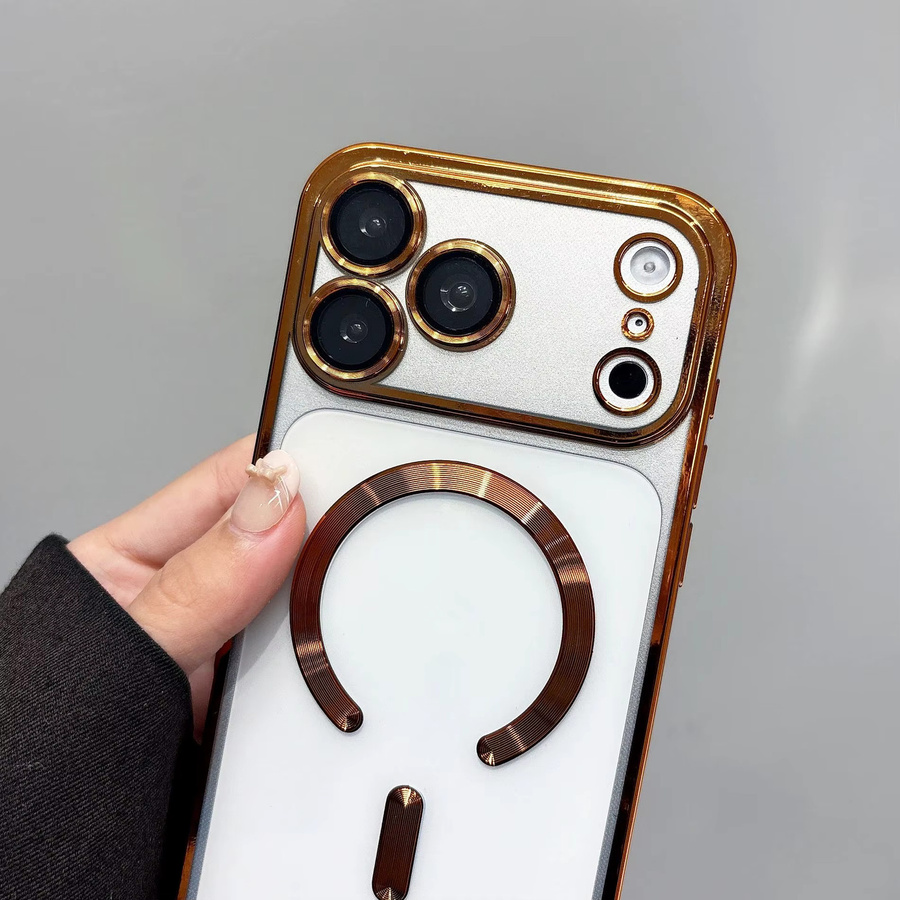 MagSafe Kompatible Magnetische TPU Soft Case Schutzhülle für Apple iPhone 17 16 15 14 13 12 11 Pro Max Plus in Transparent oder Schwarz - Bild 3