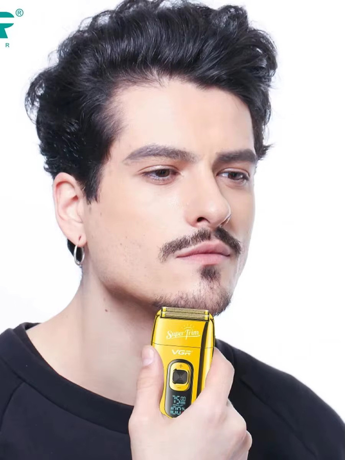 VGR Elektrorasierer Barttrimmer, Schwarz, Herren - Bild 5