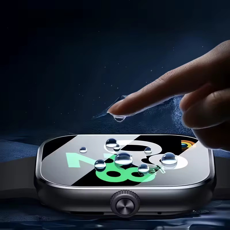 Xiaomi Displayschutzfolie aus gehärtetem Glas in Transparent für Redmi Watch 5 Active, Lite und Redmi Watch 4 - Bild 3