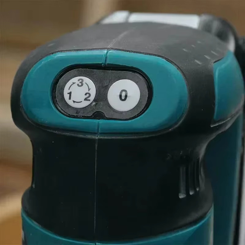 Makita DBO180Z 18V LXT Bürstenloser Akku-Exzenterschleifer für Holzbearbeitung, Schleifen und Polieren (ohne Akku und Ladegerät) - Bild 4