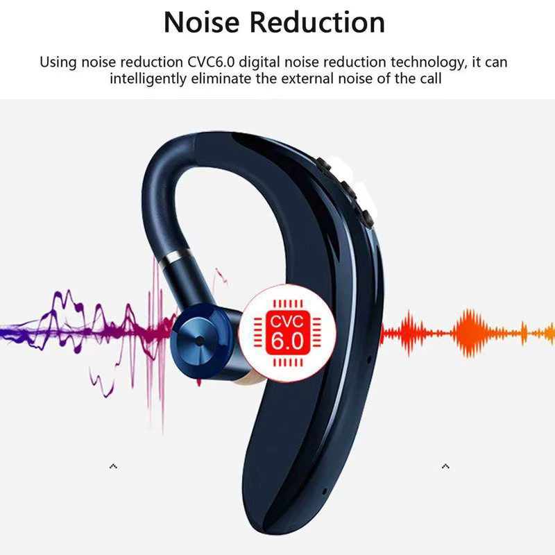KAFNHCKA Sport-Bluetooth-Kopfhörer in Schwarz mit Geräuschunterdrückung und HD-Mikrofon für iPhone, Xiaomi und Huawei - Bild 4