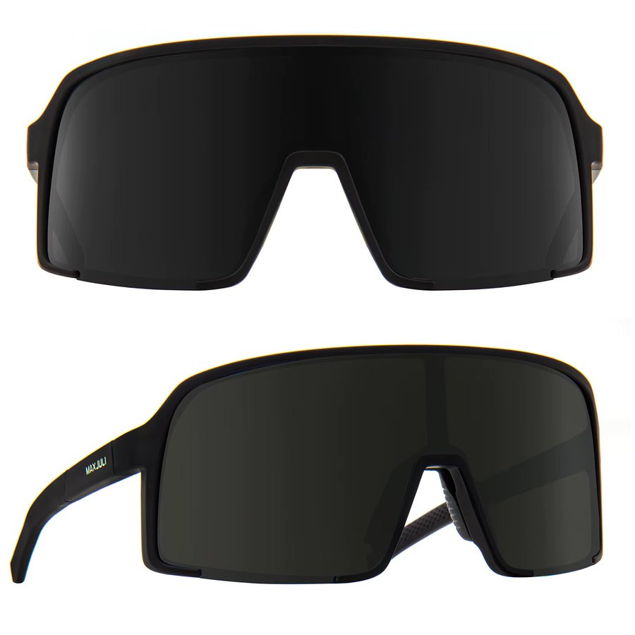 MAXJULI 8133 Sonnenbrille, polarisiert, Vollrand, Unisex, schwarz - Bild 2
