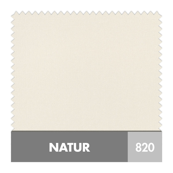Doppler Ersatzbezug für Sonnenschirm Alu Wood in Natur Beige, Polyester, UPF 50+, B/T: 300 x 200 cm - Bild 1