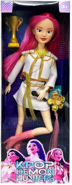 Discover Intime K-Pop Demon Hunters Actionfigur, mit bunten Lichtern, ab 6 Jahren - Bild 1