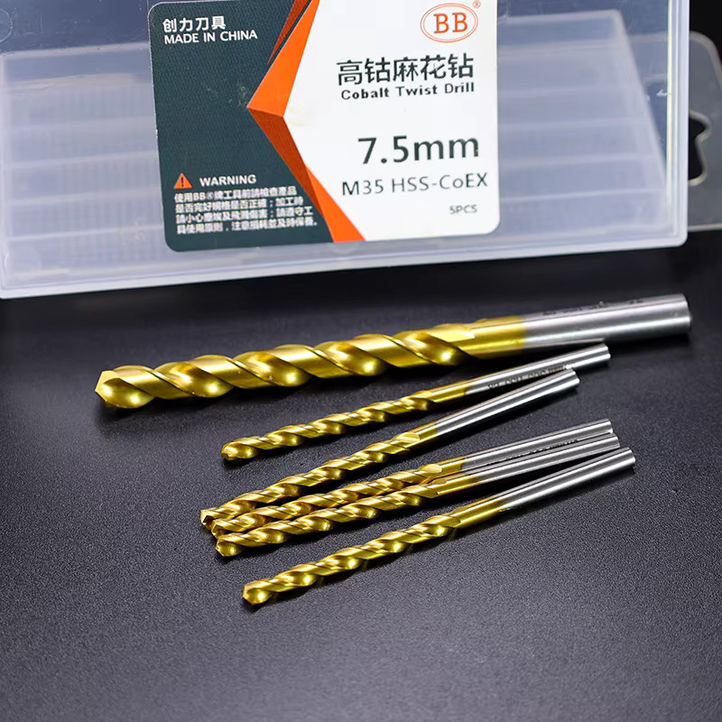 BB HSS-Cobalt Spiralbohrer Set für Metall, Edelstahl, Aluminium und Titan, Durchmesser 1mm-13mm - Bild 4