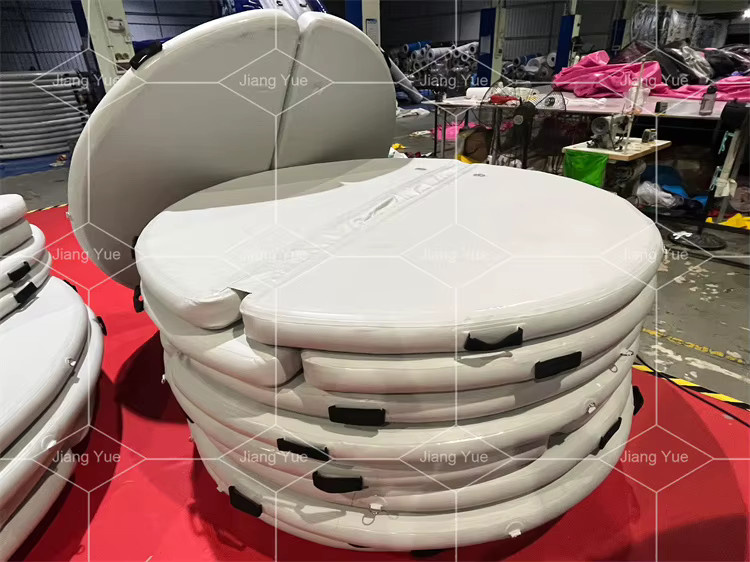 Runde Poolabdeckung für Stock-Tank-Pools, weiße Plane, Durchmesser: 240 cm - Bild 2