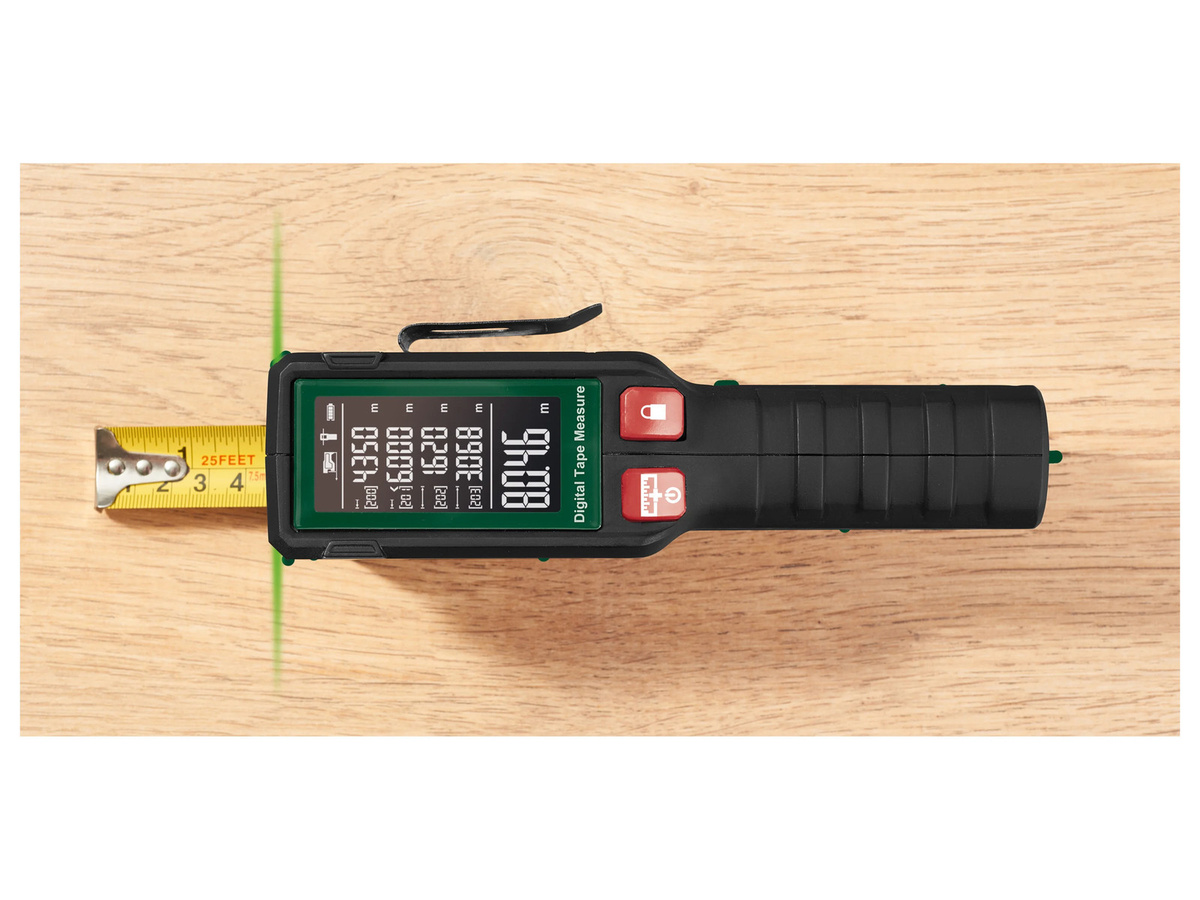 Parkside Digitales Kalibrier-Messwerkzeug PDKM A1 und Digitales Maßband PDMB A1 - Bild 2