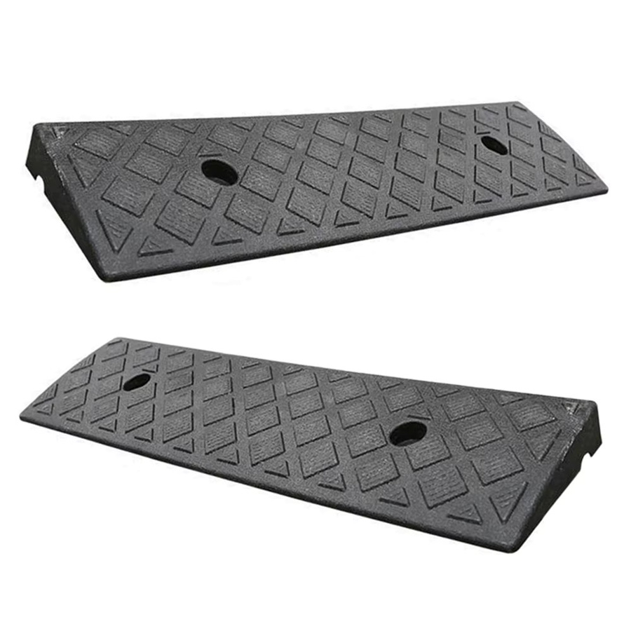 DAZZLEEX Kunststoff-Bordsteinrampe in Schwarz, rutschfeste Schwellenrampe mit einer Höhe von 3 cm - Bild 5