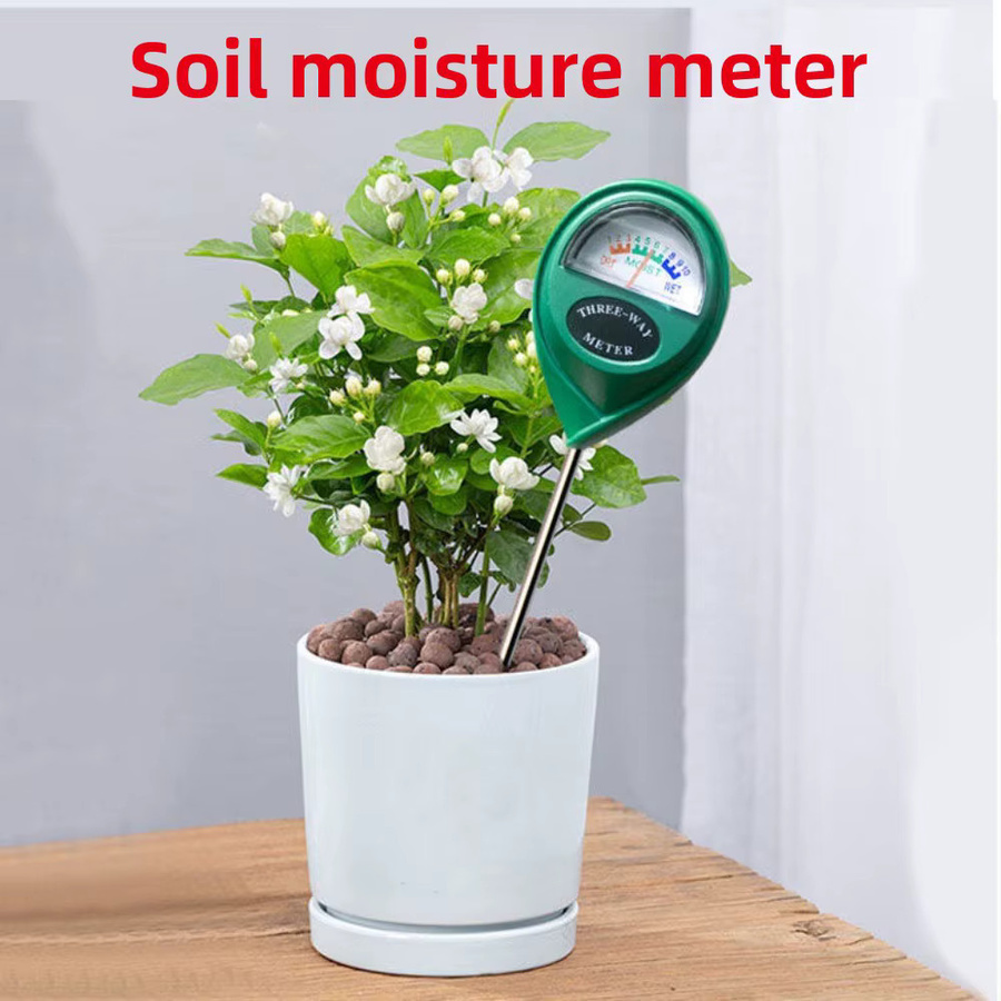 QHSPE Professioneller Pflanzenwasserzähler mit Analoganzeige in Grün für Garten, Rasen und Gemüseanbau - Bild 2