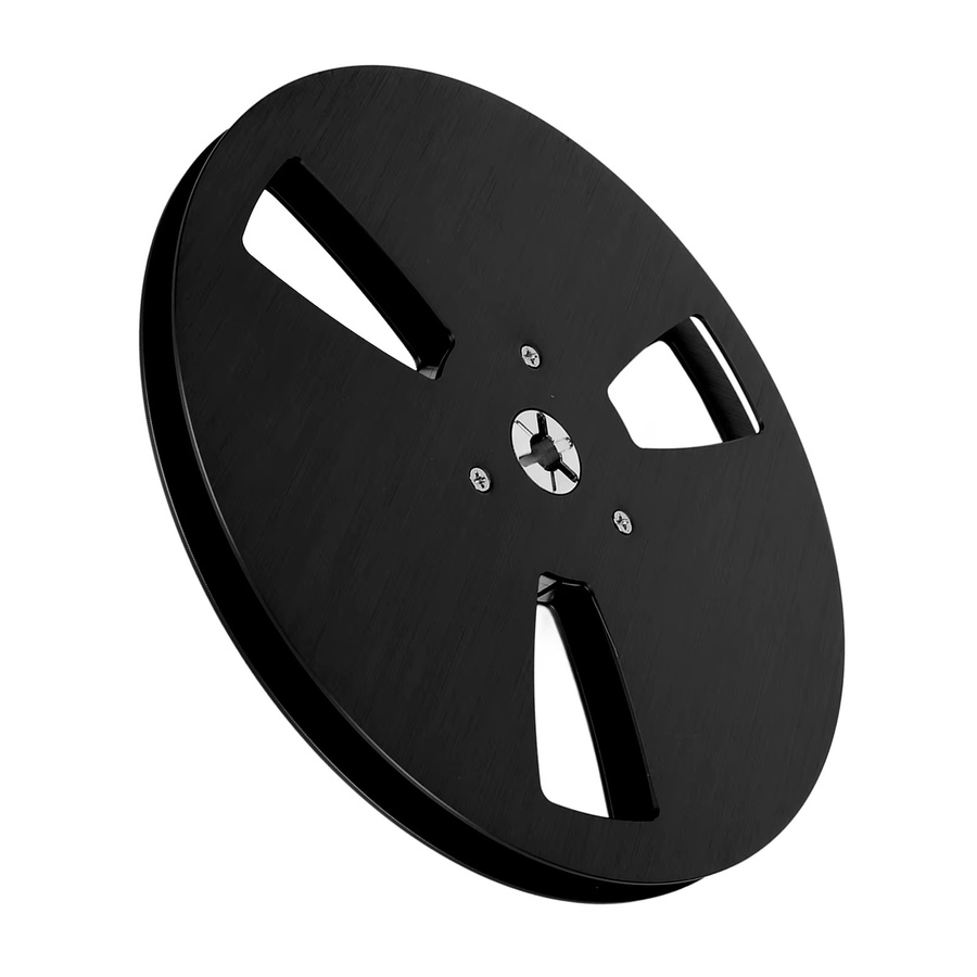 VBESTLIFE Aufnahmeaufwickelrolle für Band-Player, 1/4 Zoll, 7 Zoll, Silber - Bild 5