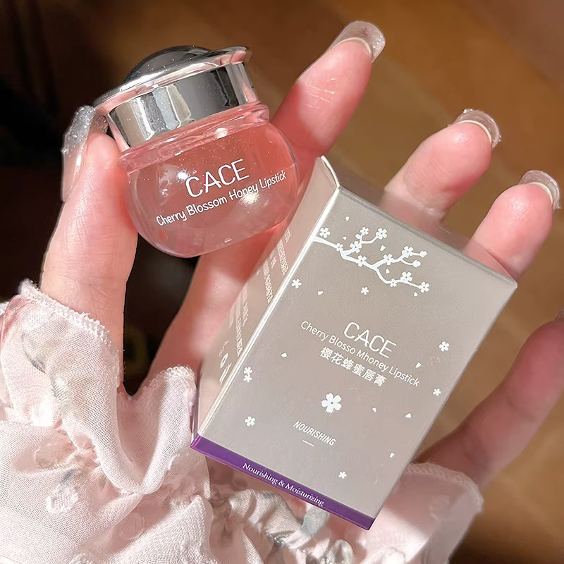 CACE Honig-Kirsch Lippenöl, Klar, Glänzend - Bild 5