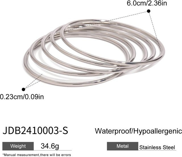 Youthway Armband Edelstahl, Gold, Damen - Bild 1