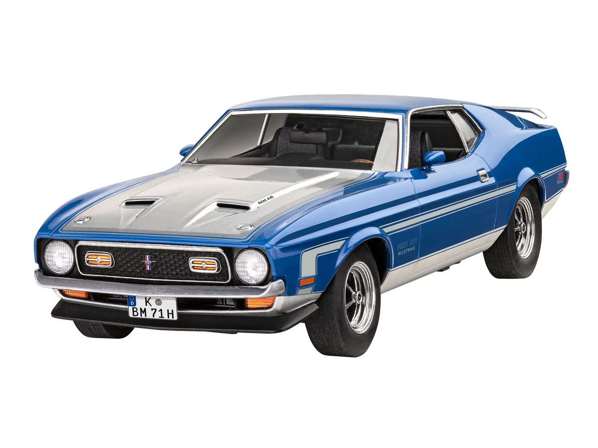Revell Model Set '71 Ford Mustang Boss 351, Fahrzeug, 1:24 - Bild 3
