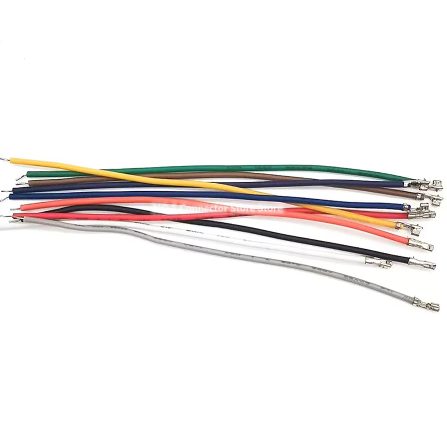 100 Stück pH 2,0 Anschlussklemmen mit Kabel für Elektronik, 2,0 mm Abstand, Einzelkopf, passend für 22AWG 24AWG 26AWG, in Schwarz und Multicolour - Bild 4