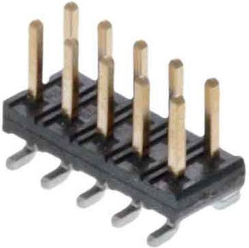 Molex Stiftleiste Standard 877591064 in Schwarz und Gold - Bild 1