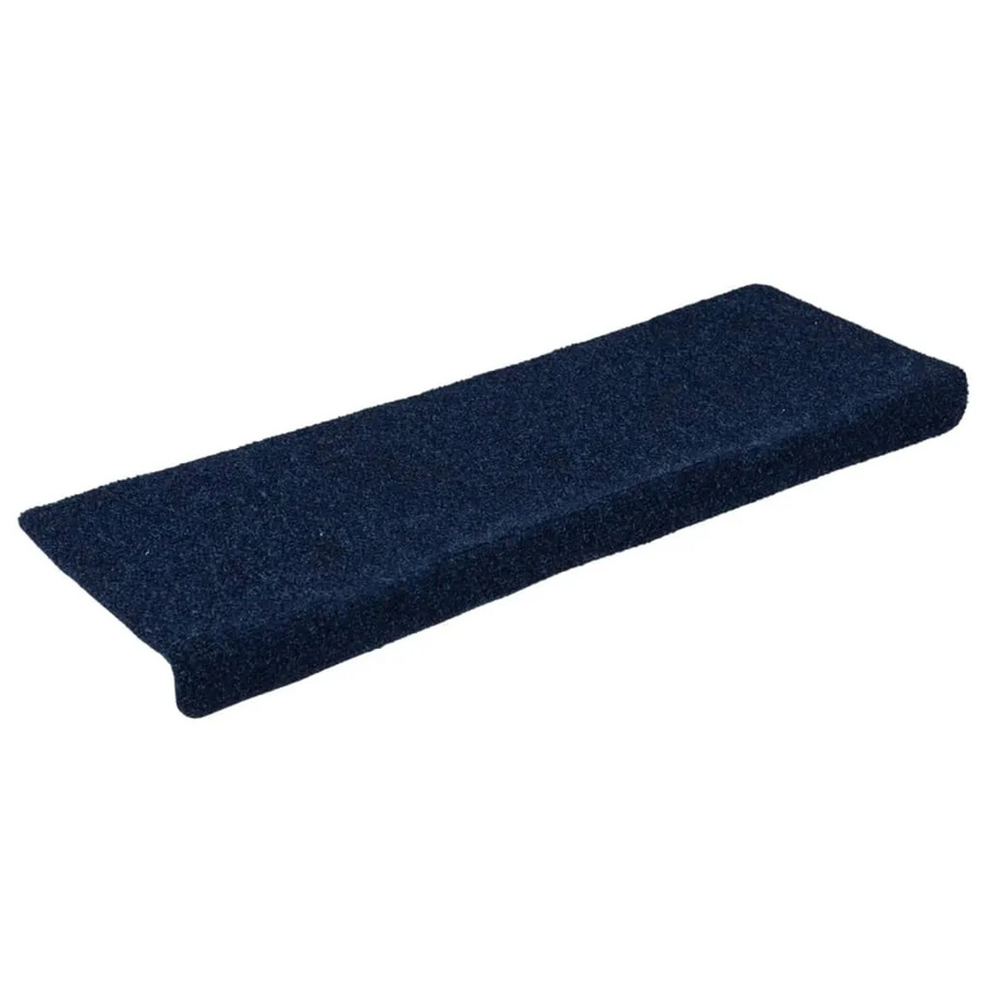 vidaXL Treppenmatten aus Nadelvlies in Blau, 15 Stück, B/T/H: 65 x 21 x 4 cm - Bild 2