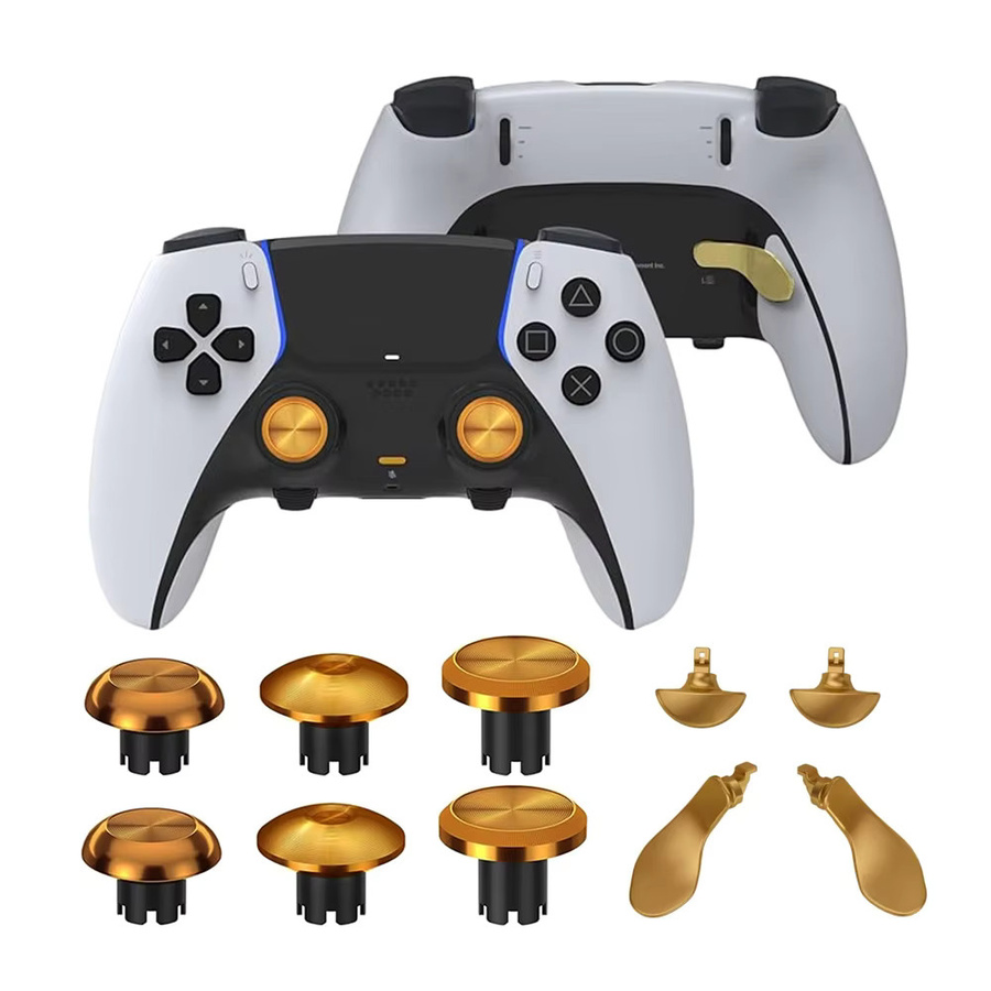 ZHOUCHEN Metall-Thumbsticks und Ersatzzubehör Set für PS5 Edge Controller in Blau - Bild 2