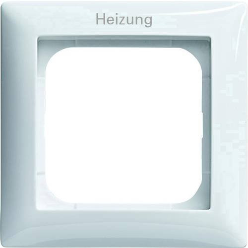Busch-Jaeger 1fach Rahmen Busch-balance SI für Heizungs-Notschalter in Alpinweiß - Bild 1