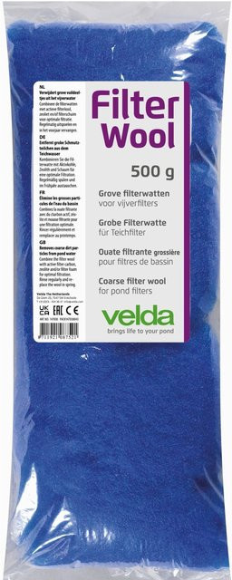 Velda Teich Filterwatte Pond Filter Wool Blau Grob 500 g - Bild 1