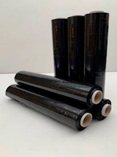PACK POINT Stretchfolie aus Polyethylen (PE) in Schwarz, Breite: 50 cm, Länge: 3000 cm - Bild 1