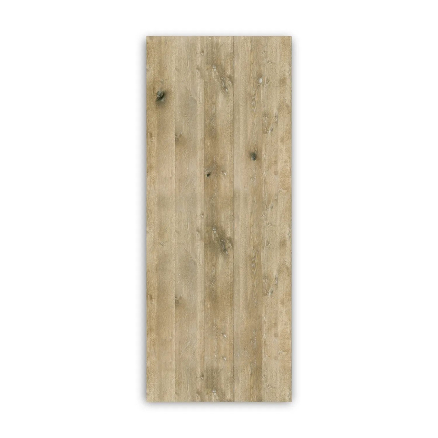 Walllux Duschrückwand Eiche Gekalkt in Holzoptik aus Alu-Verbund, B/H: 100 x 255 cm, Stärke: 3 mm - Bild 2