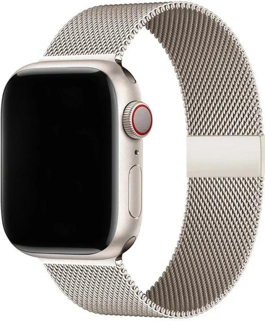 MY-CASE Uhrenarmband Milanaise, Edelstahl, Silber, Unisex - Bild 1