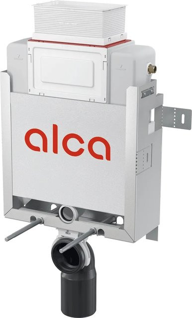Alcadrain AM119/850 Renovmodul Vorwandinstallationssystem für Einmauerung in Weiß, B/T/H: 104,0 x 18,0 x 18,0 cm - Bild 1