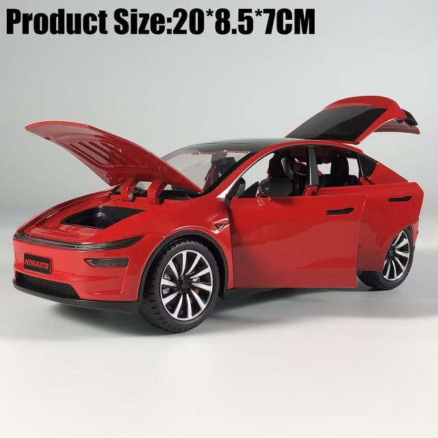Linyi toy car Modell Y Facelift Off Road SUV, Modellauto, Metall, 1:24, ab 14 Jahren - Bild 1