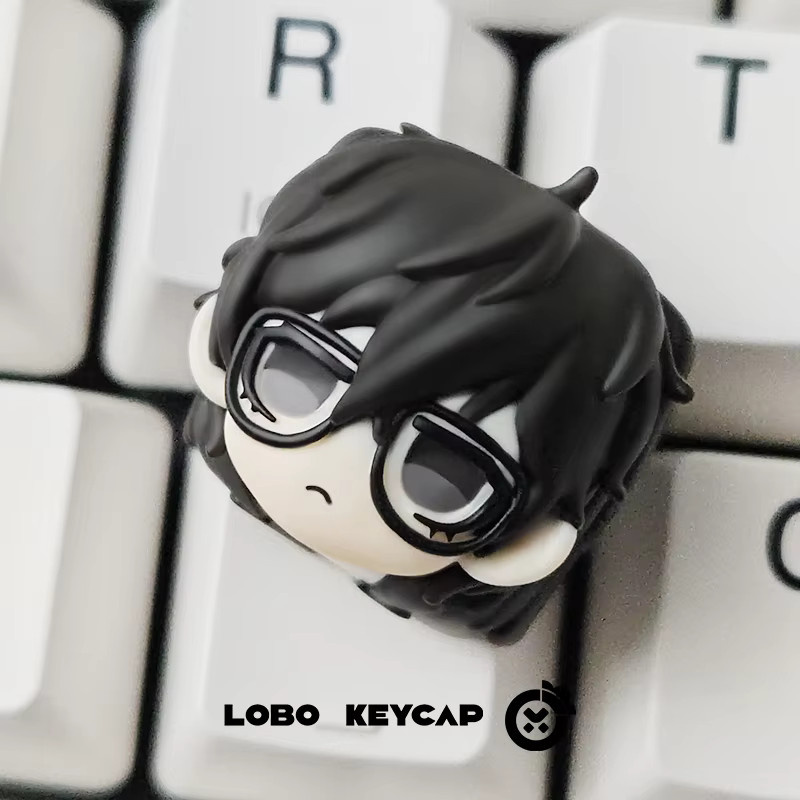 Attack Shark Lobo Keycap Yuki Makoto Amamiya Ren Persona Anime Game Merchandise Mechanische Tastatur Zubehör Single Keycap Ersatz Esc - Bild 2