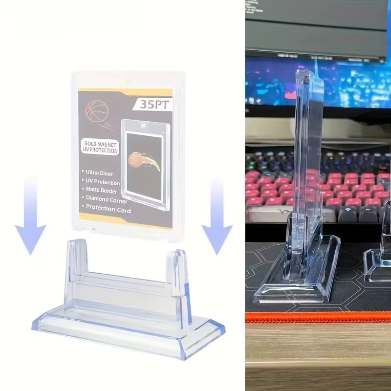 PGY Transparenter Acryl-Kartenständer für PSA-Karten, Sportkarten und Baseballkarten zur Dekoration von Sammlerstücken - Bild 3