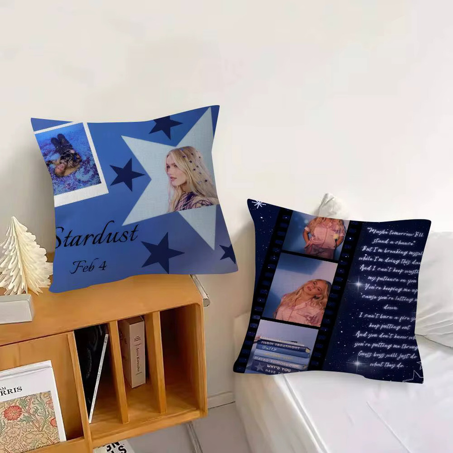 SINGER Freya Skye Stardust Maple Design Kissenbezug mit Herbstmotiv - Bild 3