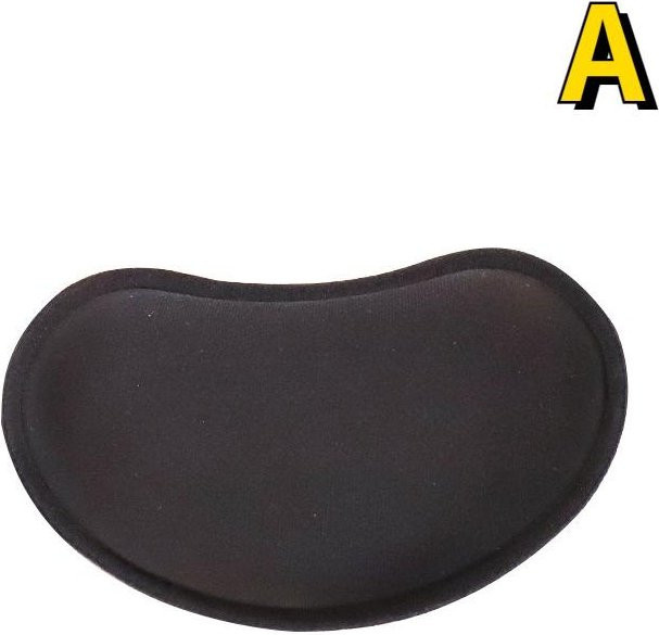 The Red Sun Gel-Memory-Schaum Tastatur-Handgelenkauflage Set mit rutschfester Gummibasis und glattem Faser-Pad in Schwarz - Bild 1