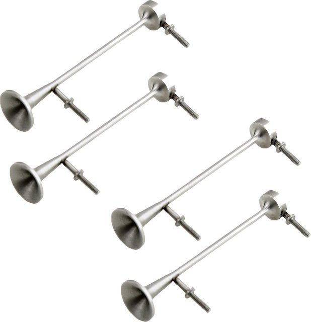 LICHIFIT Lautsprecher Pfeife Horn Modell, 2-teiliges Set, 1:14, Metall - Bild 1