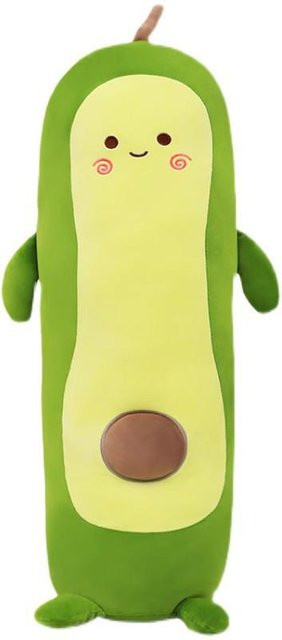 Yiran Health & Beauty Avocado Plüschkissen, Stofftier, 45-55cm, ab 14 Jahre - Bild 1