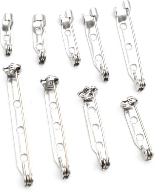 Wadsfred Brosche Clip Pins, 316 Edelstahl, Unisex - Bild 1