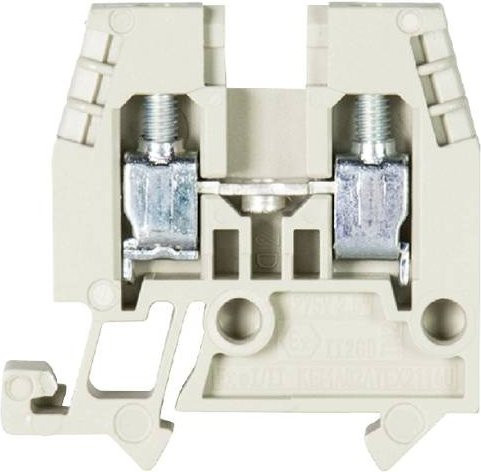 Wieland Electric 55.503.1053.0 Durchgangsklemme Schraube Grau 100 Stück - Bild 1