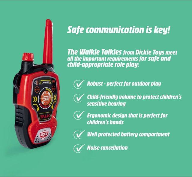 Dickie Toys Walkie Talkie Fun, Walkie-Talkie, ab 4 Jahren - Bild 2
