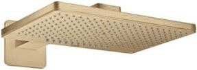 Hansgrohe Axor Kopfbrause Rain Soft, rechteckig, gebürstetes Messing/Gold, B: 46 cm x B: 30 cm - Bild 1