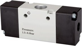 Riegler 3/2-Wegeventil 3A pneumatisch bistabil G 3/8 in Silber - Bild 1