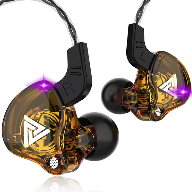 Qkz AK6 In-Ear Kopfhörer mit Bass Stereo Sound und Geräuschunterdrückung, 3,5 mm Klinkenanschluss - Bild 1