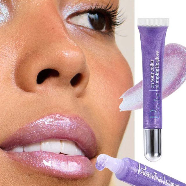 Kzlet Warm Change Lipgloss, Violett, Perlmutt, Glänzend - Bild 1
