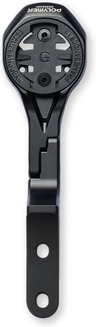 Polymer Workshop Sculpture Aero Computer Mount Halterung für Garmin und Wahoo in Schwarz - Bild 1