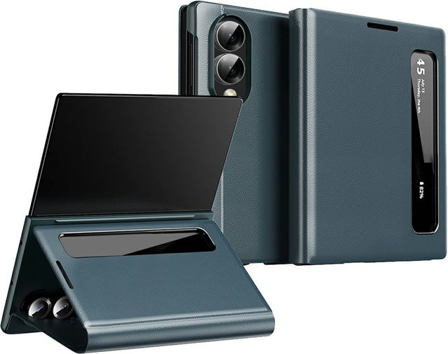 Samsung Smart View Handyhülle mit Wake Up Funktion für Galaxy Z Fold8 5G in Blau - Bild 1