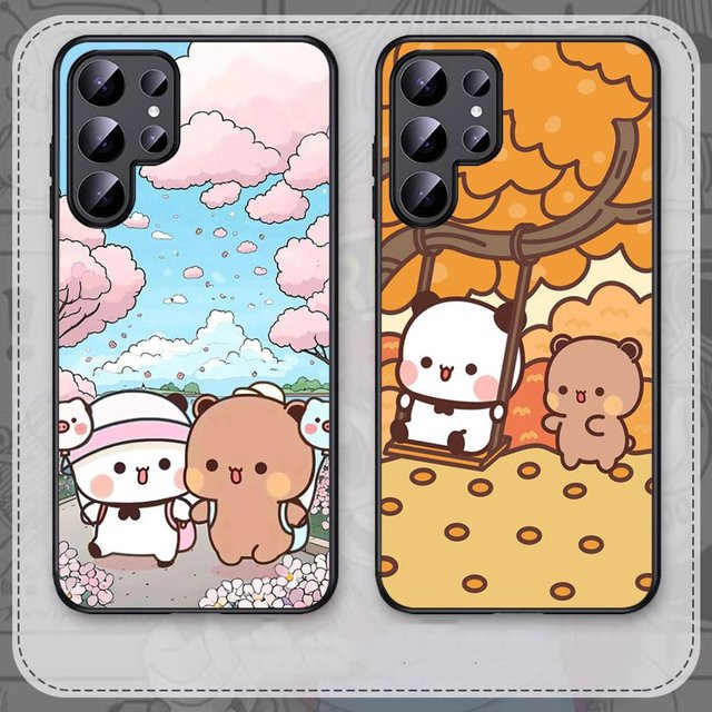 Süße Bu Bu Handyhülle für Samsung Galaxy S24 FE, S25 Ultra, S22 Ultra 5G und weitere Modelle, Multicolour - Bild 1