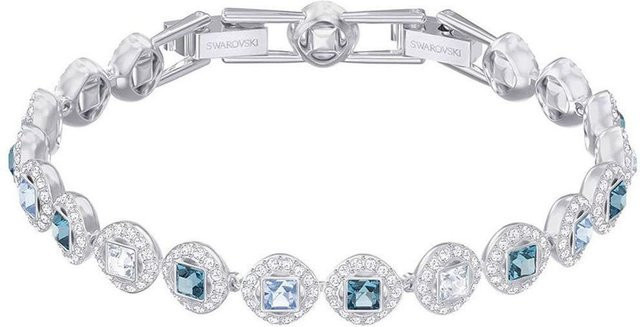 Swarovski Armband, Weiß, Silber, Kristall, Damen - Bild 1