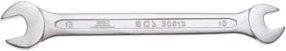 BGS Doppel-Maulschlüssel 30613 aus Chrom-Vanadium in Silber, SW 10x13 mm - Bild 1