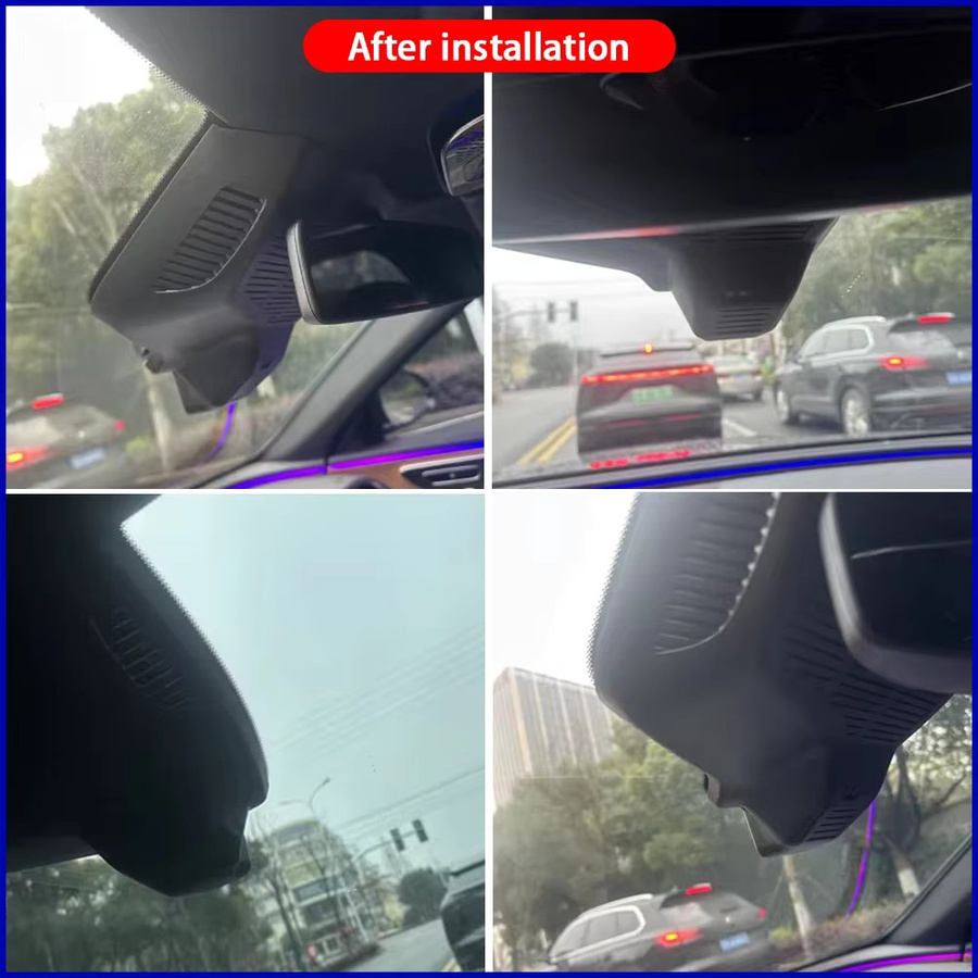ZhuCamX 4K UHD Dash Cam Videorecorder in Schwarz für Mercedes Benz E Klasse W214 S214 X214 E200 E350 E450 2024 - Bild 3