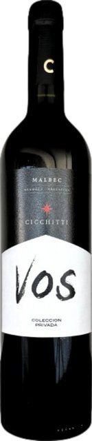 Cicchitti Vos Malbec, Malbec, trocken, 2021, Rotwein, 0,75 l - Bild 1
