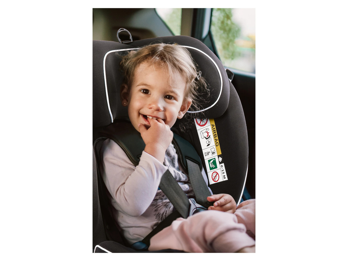 BABYGO Nova 360-Grad drehbarer Kindersitz in Schwarz - Bild 4