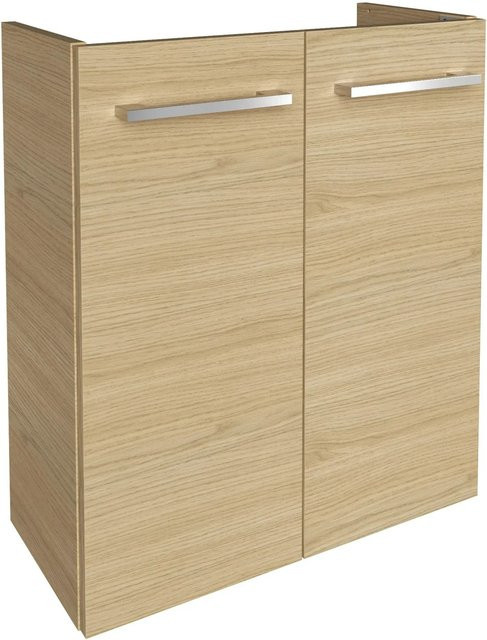 Fackelmann Waschbeckenunterschrank SBC Gäste Bad Sandeiche B/H/T: 52 x 60 x 24,3 cm - Bild 1